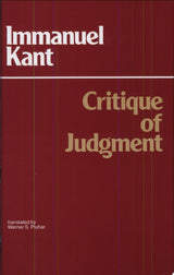 Critique of Judgment
