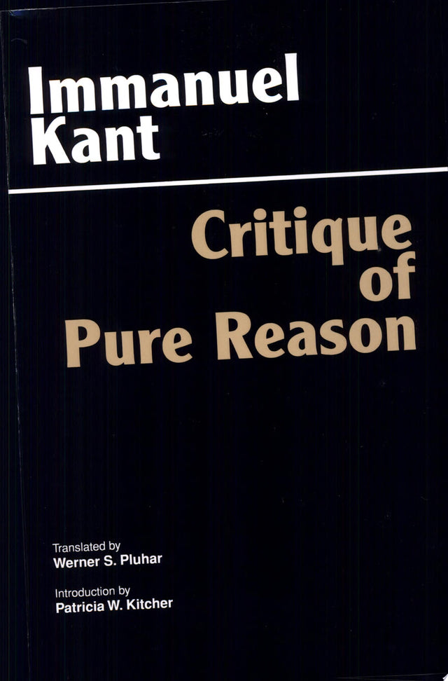 Critique of Pure Reason