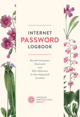 Internet Password Logbook
