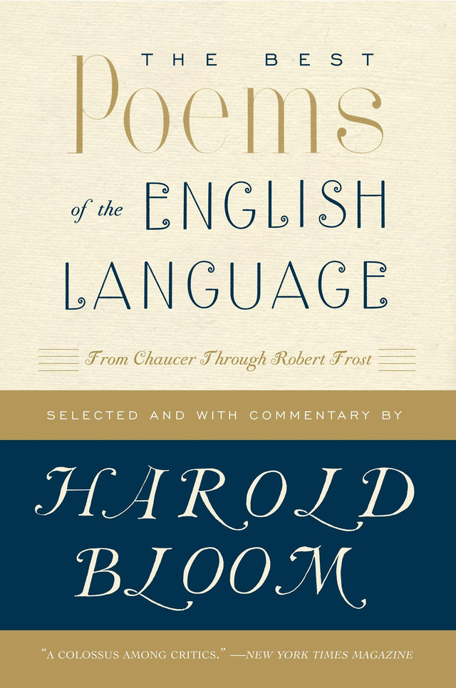 The Best Poems of the English Language