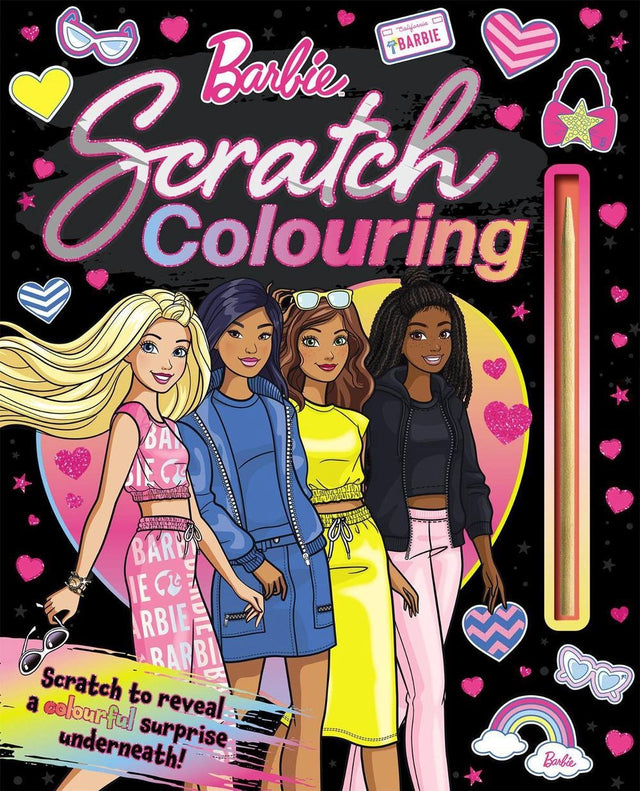 Barbie: Scratch Colouring (Mattel)