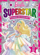 Barbie Fantasy: Superstar Colouring and Sticker Book (Mattel)