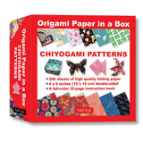 Origami Paper in a Box - Chiyogami Patterns