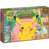 Pokemon: Adult Colouring Book and Puzzle Set (1000 Pieces)