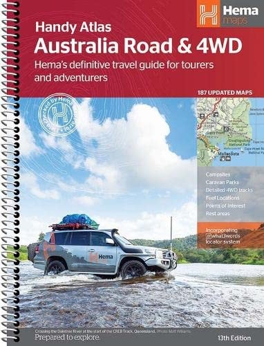 Australia Road & 4WD handy atlas B5 spir.