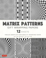 Matrix Patterns Gift Wrapping Papers - 12 sheets
