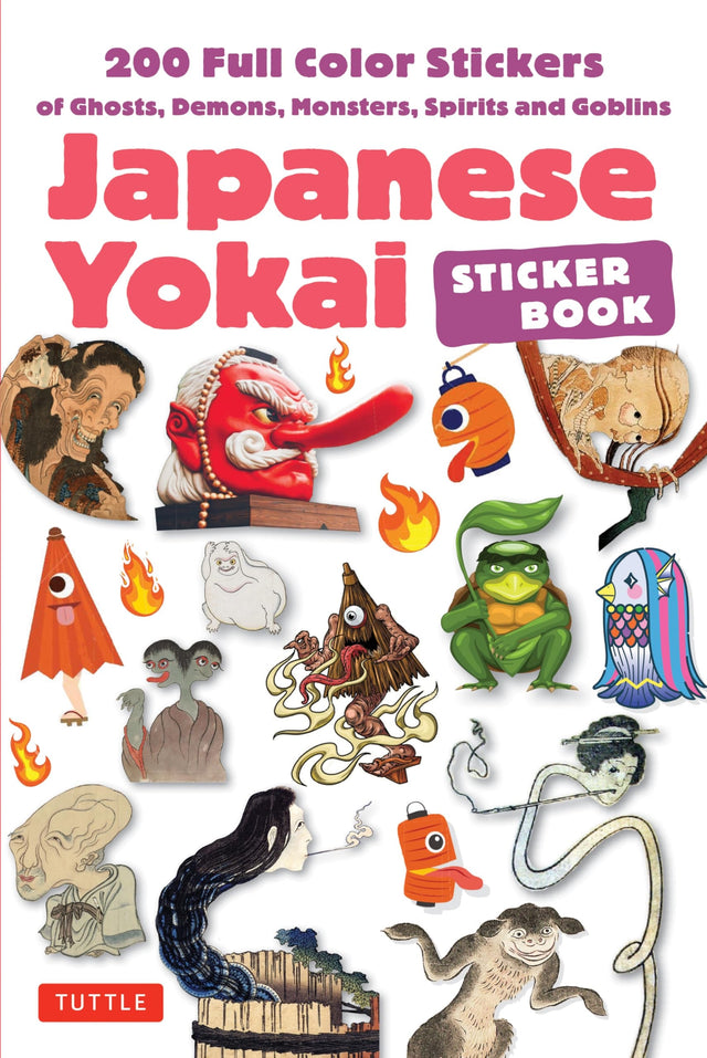 Japanese Yokai Sticker Book
