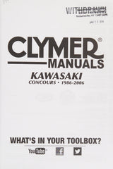 Kawasaki ZG1000 Concours Motorcycle (1986-2006) Service Repair Manual