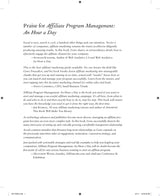 Affiliate Program Management