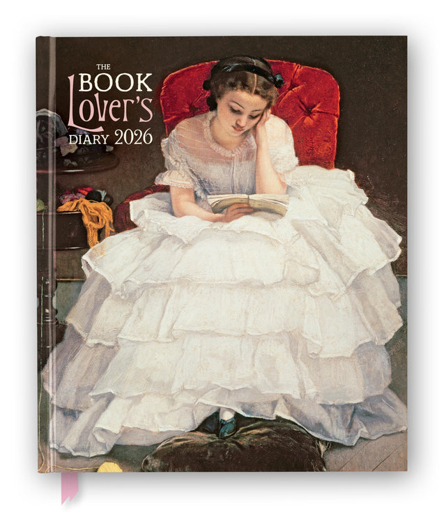 Book Lover's Diary 2026 Desk Diary Planner - Week to View, Illustrated throughout