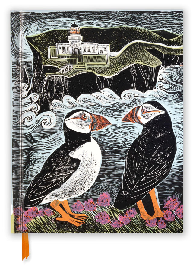 Angela Harding: Fair Isle Puffins (Blank Sketch Book)