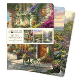 Thomas Kinkade Set of 3 Standard Notebooks