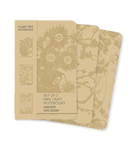 Vincent van Gogh Set of 3 Mini Craft Notebooks