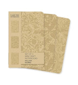 William Morris Set of 3 Mini Craft Notebooks