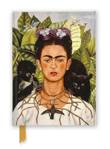 Frida Kahlo: Self Portrait with Thorn Necklace and Hummingbird (Foiled Journal)