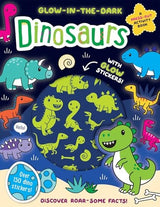 Glow-in-the-Dark Dinosaurs Sticker Activity Book