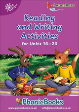 Dandelion Launchers Workbook Reading and Writing Activities for Units 16-20