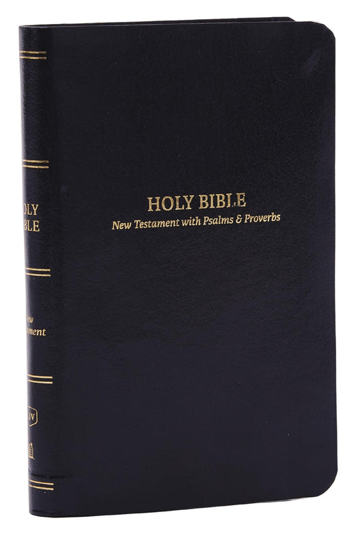 KJV Holy Bible: Pocket New Testament with Psalms and Proverbs, Black ...