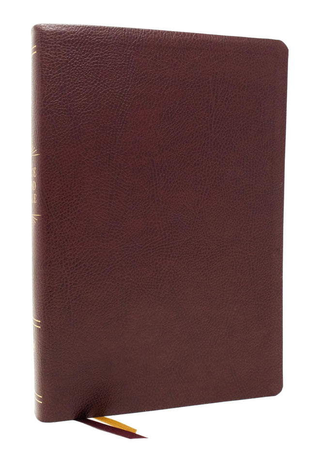 Peace of God Bible: Discover and Experience God's Shalom Throughout the Bible (NKJV, Burgundy Bonded Leather, Red Letter, Comfort Print)