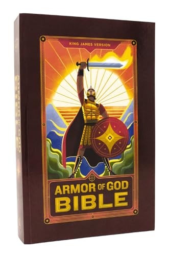 KJV Armor of God Bible, Softcover (Children’s Bible, Red Letter, Comfort Print, Holy Bible): King James Version