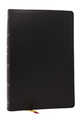 Enduring Word Study Bible: Pastoral Commentary from Every Chapter of the Bible (NKJV, Black Bonded Leather, Red Letter, Comfort Print)