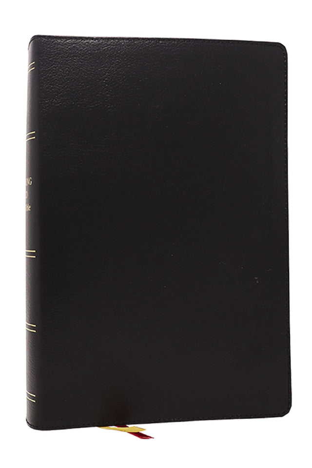 Enduring Word Study Bible: Pastoral Commentary from Every Chapter of the Bible (NKJV, Black Bonded Leather, Red Letter, Comfort Print)