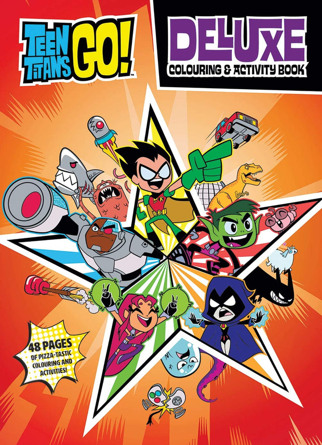 Teen Titans Go!: Deluxe Colouring & Activity Book (DC Comics)