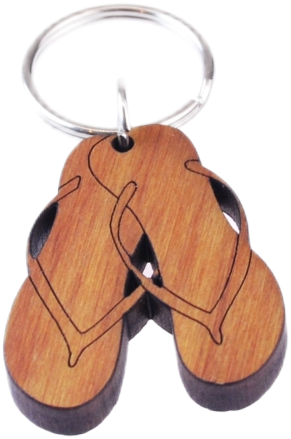 Ian Blackwell: Counter Critter Keyring - Jandal