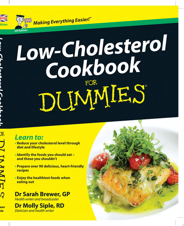 Low-Cholesterol Cookbook For Dummies, UK Edition
