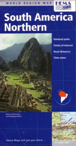 South America (North) Deluxe Map