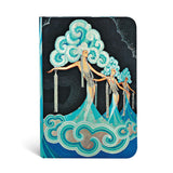 Plume (Vintage Vogue) Mini Lined Hardcover Journal (Elastic Band Closure)