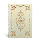Buttercream (Shimmering Delights) Mini Lined Hardcover Journal (Elastic Band Closure)