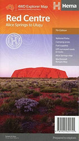 The Red Centre Map