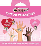 Powerpuff Girls Temporary Tattoo Valentines