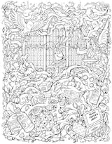 Harry Potter: An Official Sweets and Treats Coloring Book