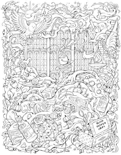 Harry Potter: An Official Sweets and Treats Coloring Book