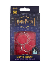 Harry Potter: Gryffindor Wax Sticker Seals (Set of 50)