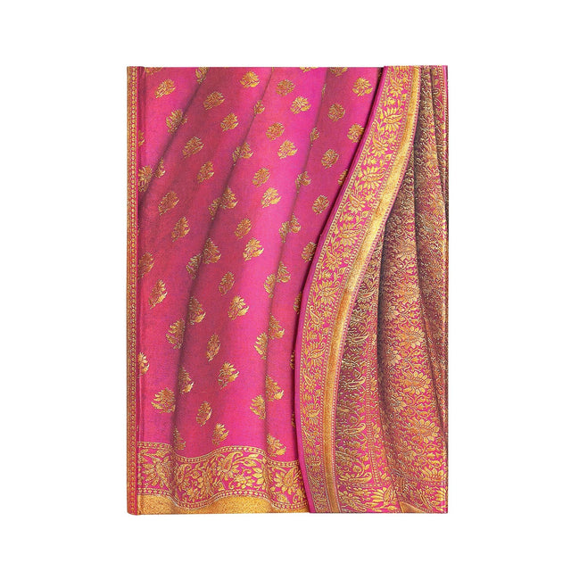 Gulabi (Varanasi Silks and Saris) Midi Lined Hardcover Journal