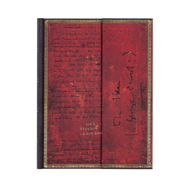 Orwell, Nineteen Eighty-Four Ultra Unlined Hardcover Journal (Wrap Closure)