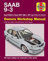 Saab 9-3 Petrol & Diesel (Sept 02 - Sept 07) Haynes Repair Manual