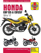 Honda CBF125 & CB125F ('09 To '17)