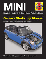 MINI Petrol & Diesel (Nov 06 - 13) Haynes Repair Manual