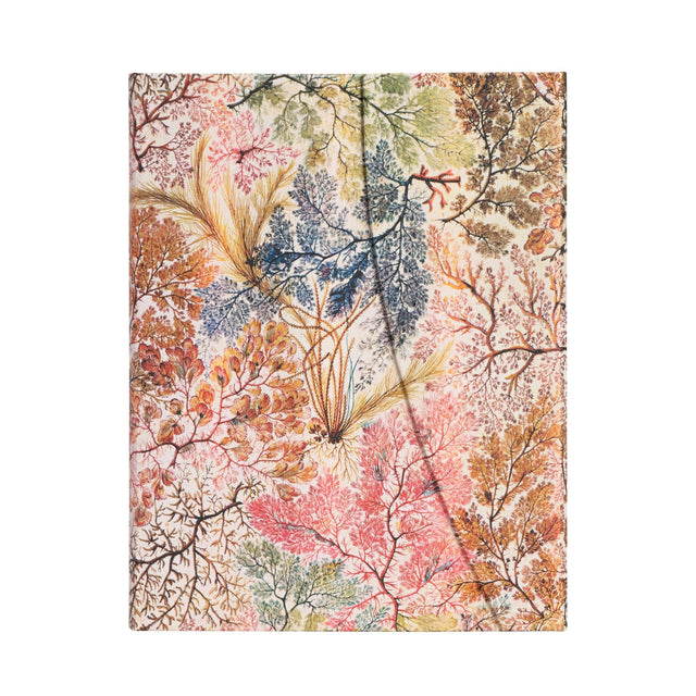 Anemone Ultra Lined Hardcover Journal (Wrap Closure)