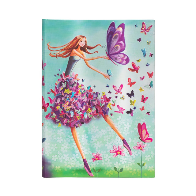 Summer Butterflies Lined Hardcover Journal