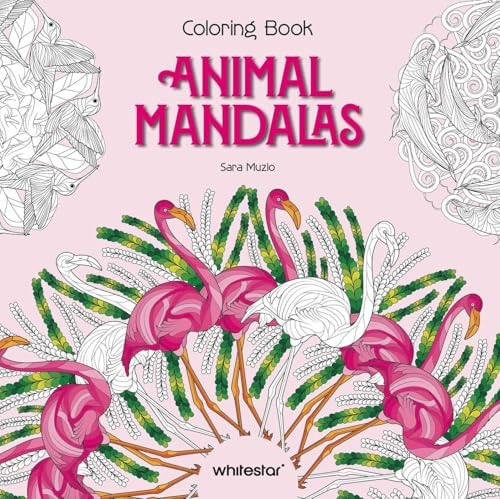 Animal Mandalas Colouring Book