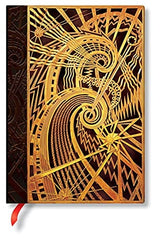 The Chanin Spiral (New York Deco) Midi Lined Hardcover Journal