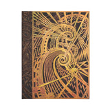 The Chanin Spiral (New York Deco) Ultra Lined Hardcover Journal