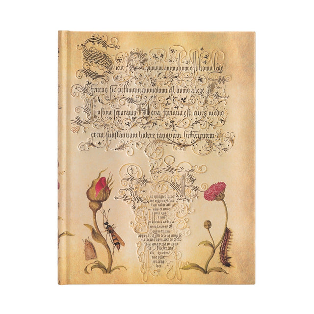 Flemish Rose (Mira Botanica) Ultra Unlined Hardcover Journal