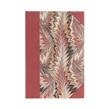 Rubedo (Cockerell Marbled Paper) Mini Lined Hardcover Journal