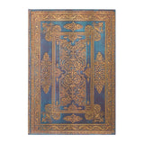 Blue Luxe (Luxe Design) Grande Unlined Hardback Journal (Elastic Band Closure)
